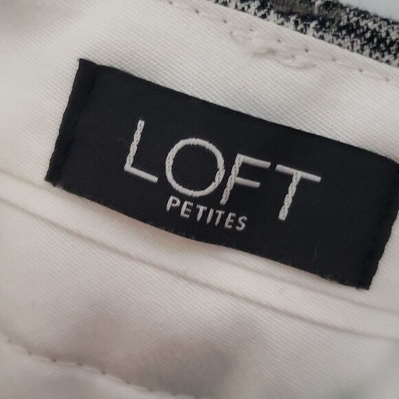 Loft Plaid Dress Pants - Picture 6 of 9